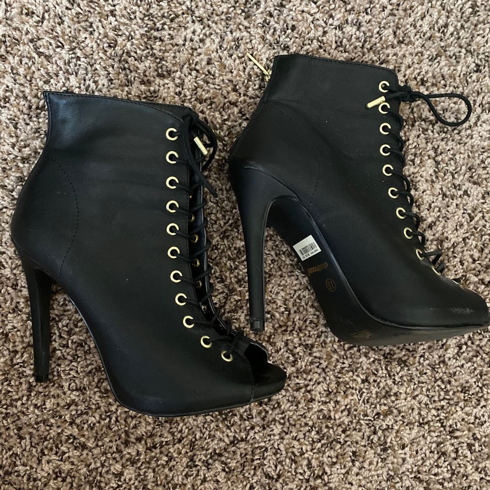 Dollhouse Black Heels